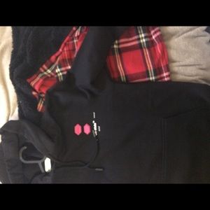 Off white black white pink size S